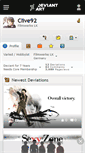 Mobile Screenshot of clive92.deviantart.com