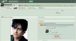 Desktop Screenshot of billiejoe1972.deviantart.com