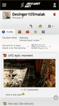 Mobile Screenshot of desinger105malak.deviantart.com