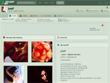 Tablet Screenshot of jossif.deviantart.com