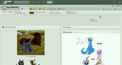 Desktop Screenshot of fairytalekitty.deviantart.com