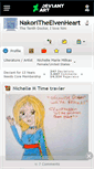 Mobile Screenshot of nakoritheelvenheart.deviantart.com
