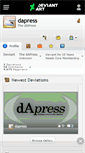Mobile Screenshot of dapress.deviantart.com