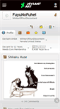 Mobile Screenshot of fuyunofuhei.deviantart.com