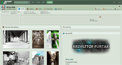 Desktop Screenshot of krzy-siek.deviantart.com