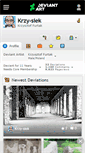 Mobile Screenshot of krzy-siek.deviantart.com