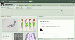 Desktop Screenshot of oreetobandito.deviantart.com
