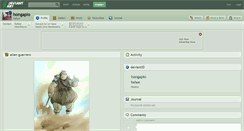 Desktop Screenshot of hongapio.deviantart.com