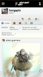 Mobile Screenshot of hongapio.deviantart.com