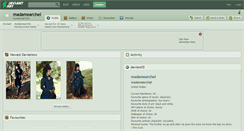 Desktop Screenshot of madamearchel.deviantart.com