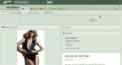 Desktop Screenshot of hannahhavoc.deviantart.com