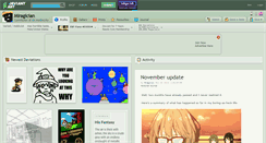 Desktop Screenshot of miragician.deviantart.com
