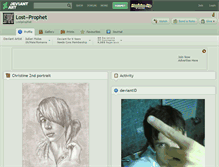 Tablet Screenshot of lost--prophet.deviantart.com