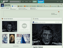 Tablet Screenshot of anawind.deviantart.com
