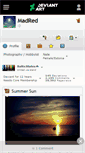 Mobile Screenshot of madred.deviantart.com
