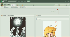 Desktop Screenshot of neko-miako.deviantart.com