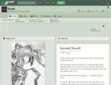 Tablet Screenshot of enyak.deviantart.com