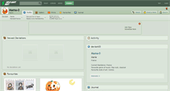 Desktop Screenshot of mama-0.deviantart.com
