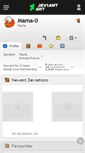 Mobile Screenshot of mama-0.deviantart.com