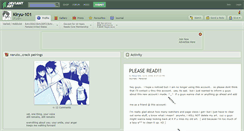 Desktop Screenshot of kiryu-101.deviantart.com