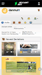 Mobile Screenshot of danmui1.deviantart.com