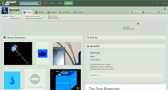 Desktop Screenshot of mercura.deviantart.com