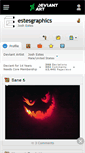 Mobile Screenshot of estesgraphics.deviantart.com