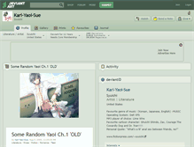 Tablet Screenshot of kari-yaoi-sue.deviantart.com