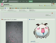 Tablet Screenshot of pevori22.deviantart.com