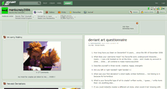 Desktop Screenshot of maniccrazy2006.deviantart.com