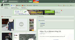 Desktop Screenshot of hellreiko.deviantart.com