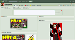 Desktop Screenshot of directorben92.deviantart.com