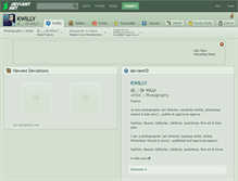 Tablet Screenshot of kwilly.deviantart.com