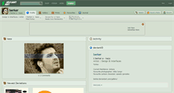 Desktop Screenshot of berker.deviantart.com