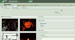 Desktop Screenshot of damy-stock.deviantart.com