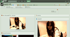 Desktop Screenshot of joeygirl1420.deviantart.com