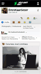 Mobile Screenshot of emrekaansezer.deviantart.com