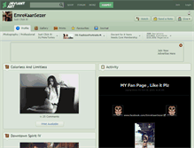 Tablet Screenshot of emrekaansezer.deviantart.com