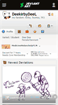 Mobile Screenshot of deekirbydeel.deviantart.com