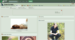 Desktop Screenshot of dragonflyimages.deviantart.com