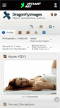 Mobile Screenshot of dragonflyimages.deviantart.com