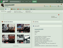 Tablet Screenshot of maranello2009.deviantart.com