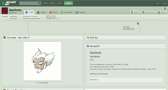 Desktop Screenshot of macilento.deviantart.com
