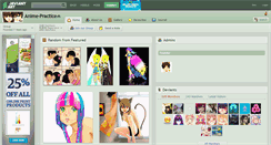 Desktop Screenshot of anime-practice.deviantart.com