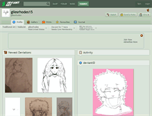 Tablet Screenshot of gilesrhodes15.deviantart.com
