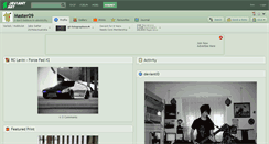 Desktop Screenshot of master09.deviantart.com