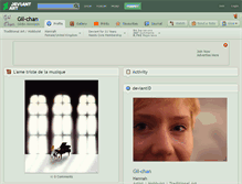 Tablet Screenshot of gil-chan.deviantart.com