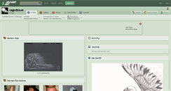 Desktop Screenshot of cagedslave.deviantart.com