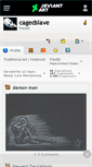 Mobile Screenshot of cagedslave.deviantart.com