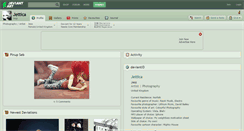 Desktop Screenshot of jettica.deviantart.com
